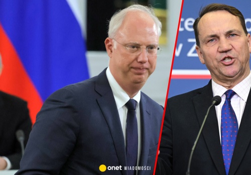 Radosław Sikorski spiął się z człowiekiem Władimira Putina. 