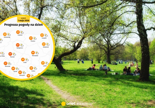 Fala ciepła rozleje się dziś po Polsce. Takich temperatur w tym roku jeszcze nie było