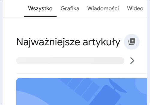 Wyszukiwarka Google pozwala wybrać ulubione źródła. W Polsce