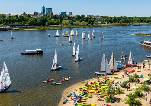 Plaża nad rzeką – najpiękniejsze miejsca na miniwakacje