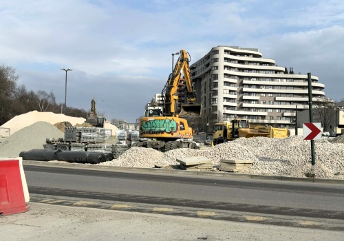 Prace przy Tramwaju do Mistrzejowic. Ulica Dobrego Pasterza zamknięta dla ruchu