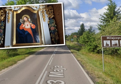 Do tej podlaskiej wsi ciągną tłumy. Powód? Jeden niezwykły obraz