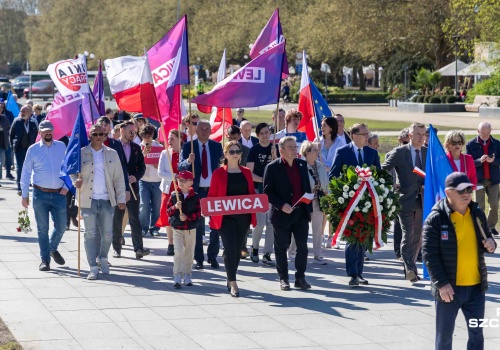 Obchody Święta Pracy w parku Kasprowicza