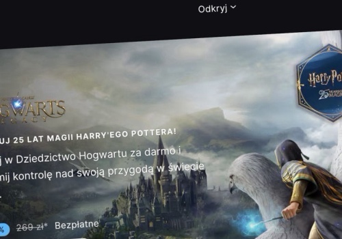Epic Games z niespodzianką na majówkę. Rozdaje Hogwart's Legacy za darmo - trzeba się spieszyć!