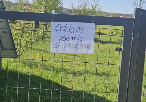 Przyjmę ziemię. Po co? Lepiej sprawdź, zanim się skusisz