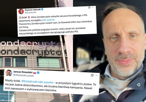 Janusz Kowalski zapowiedział pozew za łączenie jego odejścia z PiS z aferą Zondacrypto