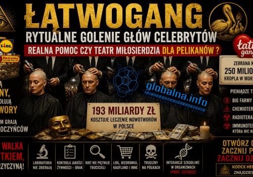 RYTUALNE GOLENIE GŁÓW CELEBRYTÓW – REALNA POMOC CZY TEATR MIŁOSIERDZIA DLA PELIKANÓW ?