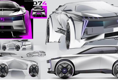 DS Automobiles pokazało szkice koncepcyjne najnowszego modelu N°7