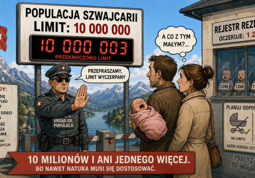 Szwajcaria ustanowi limit mieszkańców na poziomie 10 mln