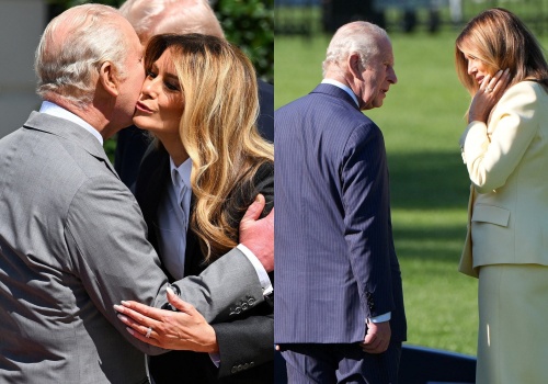 Oto, co Melania Trump powiedziała królowi Karolowi. Ekspertka od czytania z ruchu warg nie ma wątpliwości
