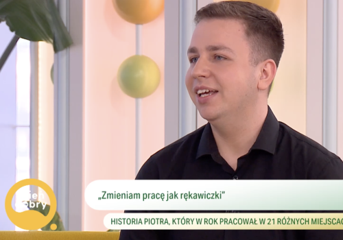 Uczestnik teleturniejów z Wojnowic wystąpił w Dzień Dobry TVN
