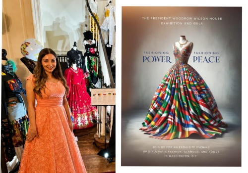 Suknia Recultured Designs reprezentowała Polskę w Waszyngtonie na prestiżowej wystawie „Fashioning Power, Fashioning Peace”