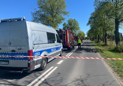 Śmiertelne potrącenie rowerzysty! Nie żyje 88-letni mężczyzna