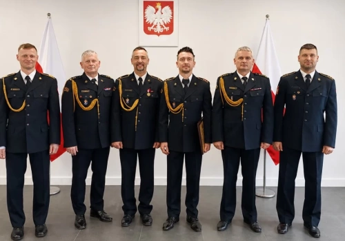 Artur Narloch zakończył służbę. Uroczyste pożegnanie w PSP w Człuchowie