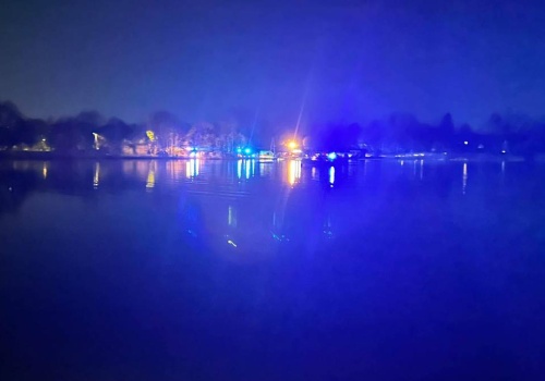 Tragiczny wypadek nad jeziorem, przewrócona łódka. Dwie osoby nie żyją