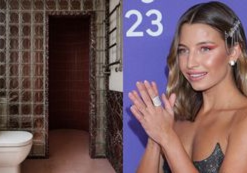 Julia Wieniawa zachwyca się projektem KOLEJNEJ łazienki w jej leśnej chatce. Znów wylansuje modę na luksfery? (FOTO)
