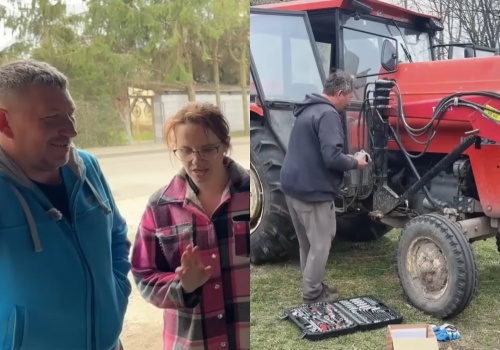 Andrzej z Plutycz bez oporów o pracy na roli. 