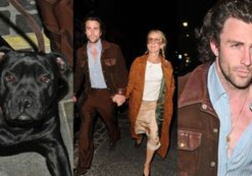 Aaron Taylor-Johnson robi minki na widok paparazzi i opuszcza pub w towarzystwie STARSZEJ O 23 LATA żony (ZDJĘCIA)