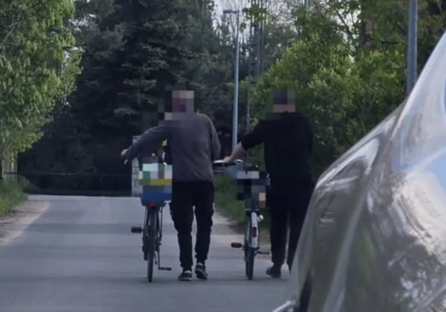 Policja przyłapała ojca z synem na rowerowej przejażdżce po alkoholu