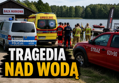 Tragiczne zdarzenie na terenie bazy nurkowej! Nie żyje 58-letni mężczyzna