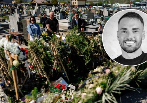 Niebywałe obrazki przy grobie Łukasza Litewki. 