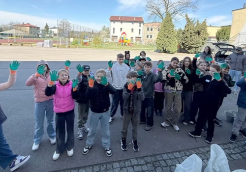 Przy SP2 powstał ogród deszczowy