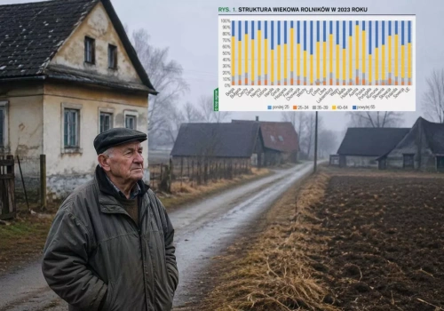 Polska się kurczy, a młodych rolników ubywa. Demografia zmienia wieś w całej Europie