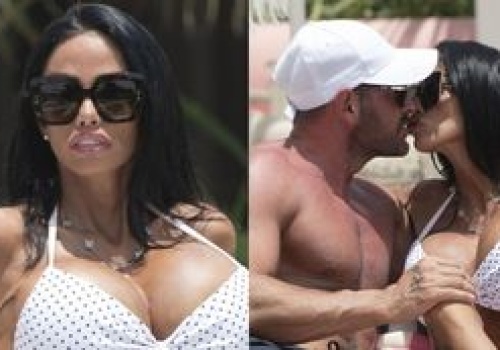 Katie Price na kolejnych wakacjach wymienia się czułościami z MĘŻEM NUMER CZTERY (ZDJĘCIA)
