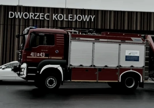 Z ostatniej chwili! Wypadek na torach przy dworcu PKP w Ciechanowie