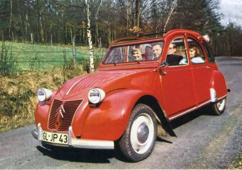 Ile kosztował Citroën 2CV w połowie lat 50. w Niemczech?