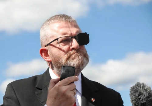 Braun powtarzał na Litwie hasła rosyjskiej propagandy. Spiął się z dziennikarką