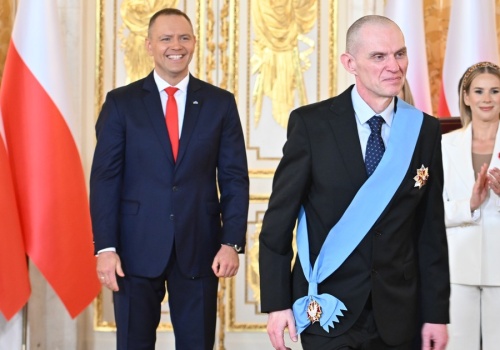 Andrzej Poczobut odznaczony przez Karola Nawrockiego. 