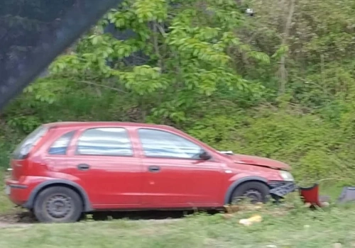 Zapomniany wrak na ul. Oświęcimskiej