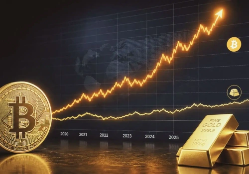 Bitcoin deklasuje złoto i radzi sobie lepiej niż bezpieczna przystań. Anomalia czy trwała zmiana trendu?