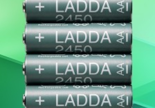 Akumulatorki IKEA LADDA 4x AA 2450 mAh za 27,77 zł, 1900 mAh za 20,90 zł na Allegro
