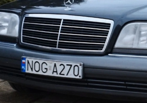 Kiedyś samochody miały oznaczenie NOG. Dzisiaj to ogromna rzadkość