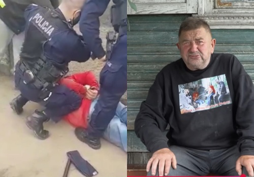 Dramatyczna majówka u Gienka z Plutycz. Rolnik został zatrzymany przez policję