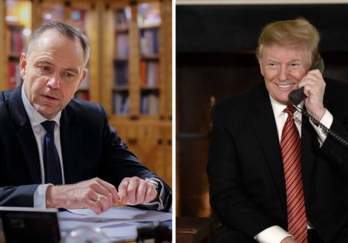 Karol Nawrocki rozmawiał z Donaldem Trumpem. Wiadomo, o czym