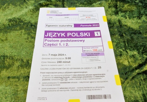 Matura 2026 z języka polskiego. Oto arkusz CKE z odpowiedziami