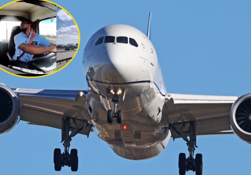 Lądujący pasażerski Boeing uderzył w ciężarówkę. Przerażające nagranie