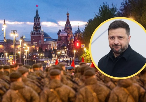 Zełenski o Paradzie Zwycięstwa w Moskwie. 