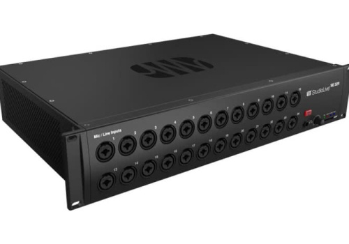 PreSonus rozwija serię StudioLive – nowe miksery rackowe SE dla systemów hybrydowych
