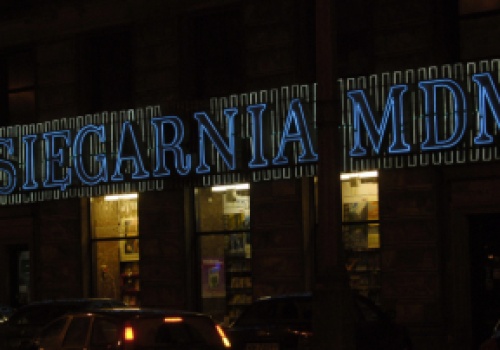 Neon „Księgarnia MDM” wpisany do rejestru zabytków