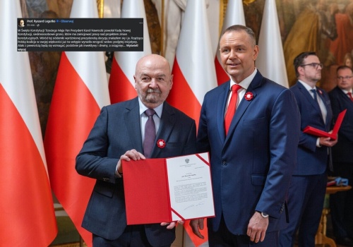Ataki na radę ds. Konstytucji. Prof. Legutko: Niszczą prawem