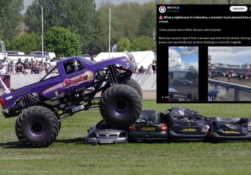 Tragedia w Kolumbii! Monster truck wjechał w tłum ludzi