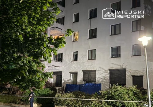 Tragedia na Żoliborzu. Mężczyzna spadł z trzeciego piętra, w mieszkaniu było drugie ciało