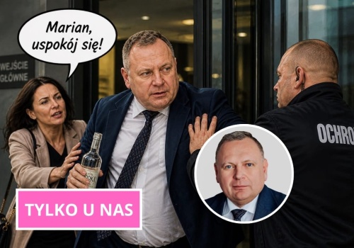 Pijacka awantura w resorcie energii. Napruty wiceminister szarpał się z ochroną