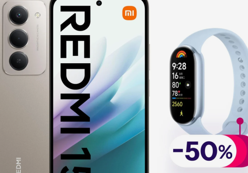 Smartfon Xiaomi Redmi 15 z 6 GB RAM, 128 GB pamięci i Titanium + tanio smartband - za 479 zł