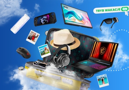 MSI uruchamia „Tryb Wakacje: ON”. Do zgarnięcia voucher na urlop i… rok darmowej pizzy!