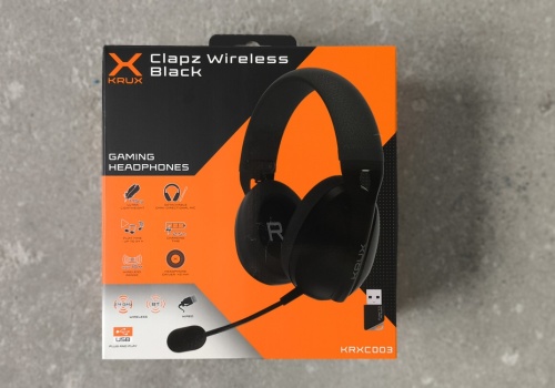 Krux Clapz Wireless Black – recenzja słuchawek. Jest bardzo budżetowo, ale na szczęście nie oznacza to wiochy